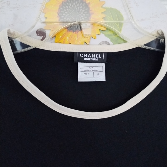 CHANEL • Authentic Employee Uniform Top • Size M - Picture 2 of 2